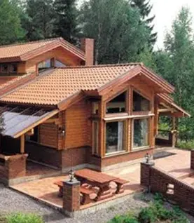 Wooden-Villa-House