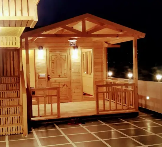 Terrace Prefab Wooden House