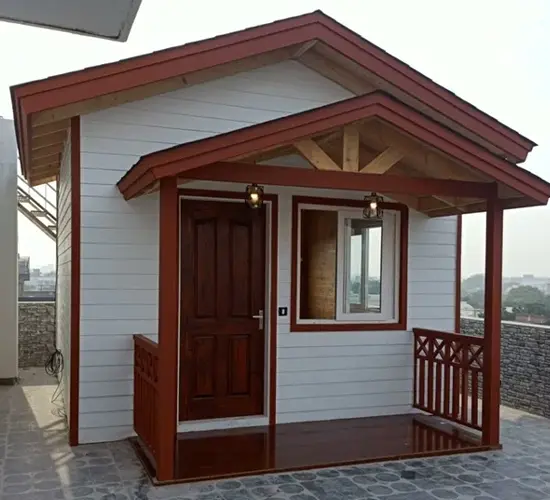 Wooden Rooftop Cottage