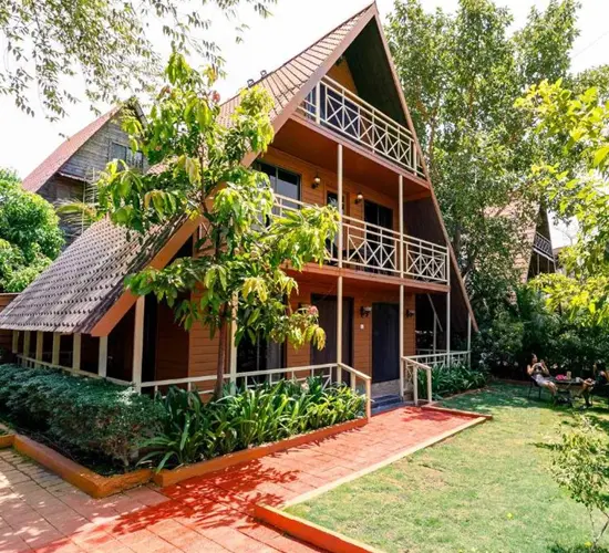 Wooden Villa House