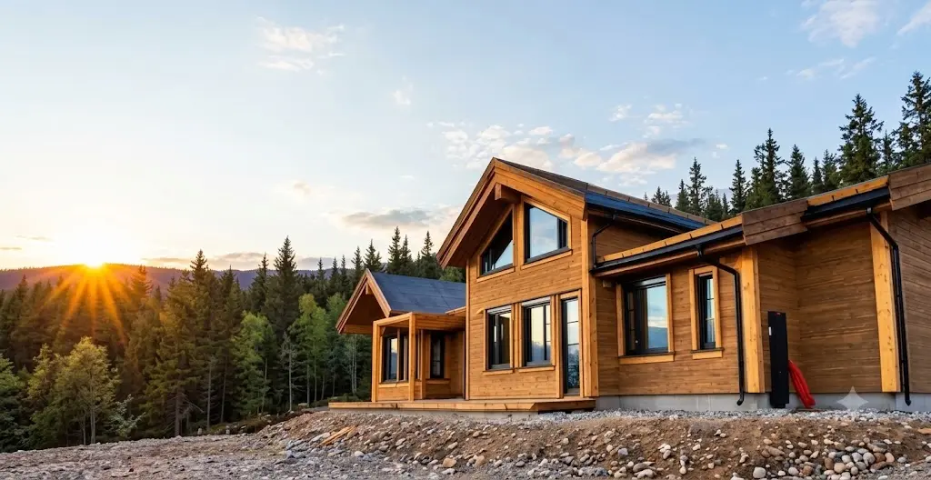wooden homes